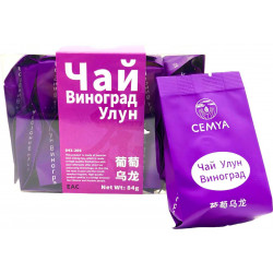 Чай зеленый Cemya виноградный улун 84гр*12пакетиков