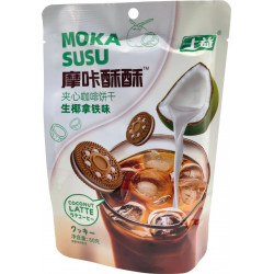 Сэндвич-печенье Moka Susu латте с кокосовым молоком 80гр*36шт в 1кор