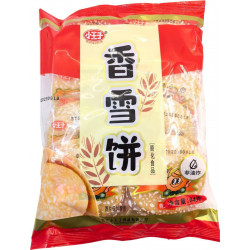 Печенье рисовое Xiao wang zi круглое 84гр*20шт в 1кор
