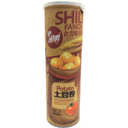 Чипсы картофельные Shili fanqie со вкусом томата 76гр*36шт в 1кор