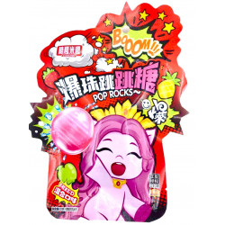 Карамель взрывная Pop Rocks мультифруктовая 12гр*12бл*12шт