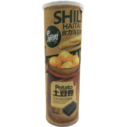 Чипсы картофельные Shili haitai со вкусом нори 76гр*36шт в 1кор
