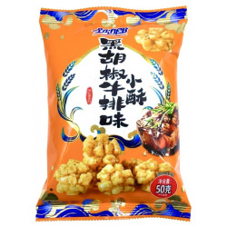 Чипсы рисовые Millet со вкусом стейка 50гр*50шт в 1кор