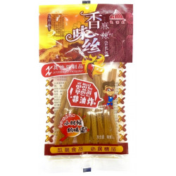 Снек соевый Su Zhi куриная соломка 20гр*14бл*30шт