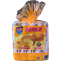 Пирожное Daliyuan pie с начинкой яичный крем 23гр*16бл по 10шт в 1 кор