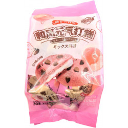 Печенье Meiji со вкусом персика и кусочками шоколада 300гр*24шт