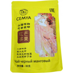 Чай черный Cemya манговый 80гр