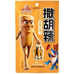 Снек соевый Su Zhi со вкусом сушеной рыбы 20гр*14бл*30шт